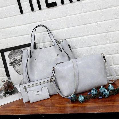 4-Piece Vintage Bag Set