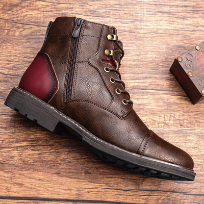 Jonas - Handcrafted Premium Leather Oxford Boots