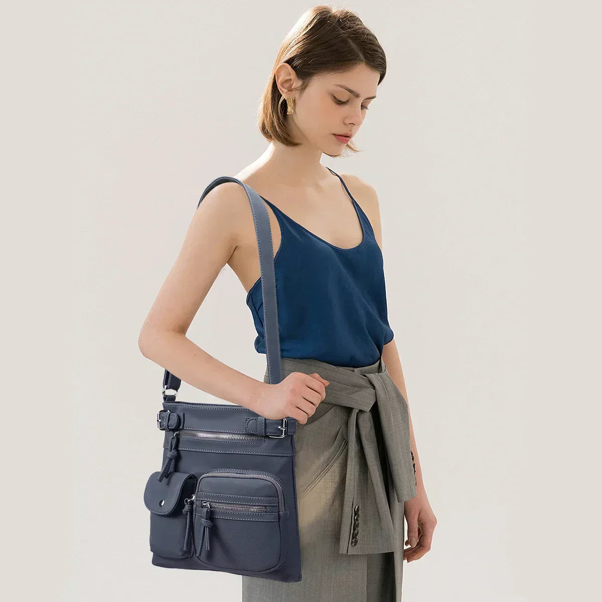 Soft Leather Shoulder Bag