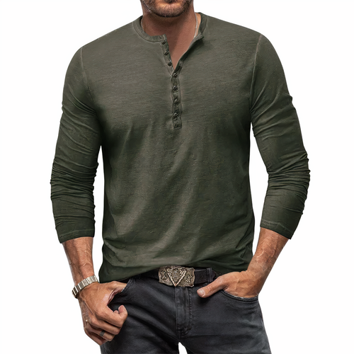 Stefano | Classic Henley shirt