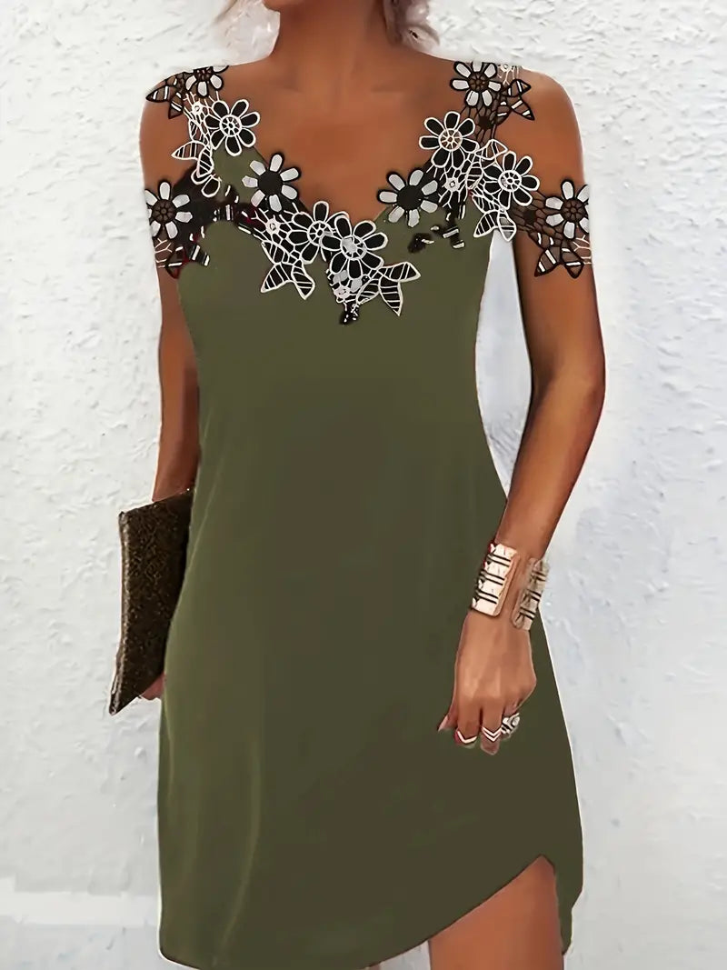 Elegant flower dress